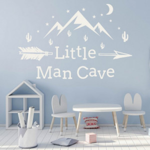 Sticker Little Man Cave