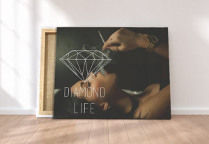 Tablou canvas - Diamond life