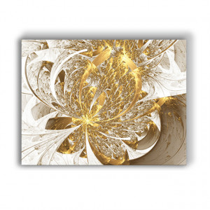 Tablou Canvas Golden inflorescence