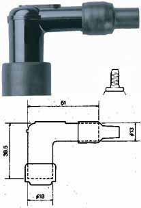 NGK - PIPA BACHELITA - LD05FP