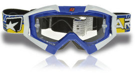 ARIETE - OCHELARI - RIDING CROWS BLUE WHITE YELLOW