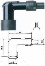 NGK - PIPA BACHELITA - LD05FP