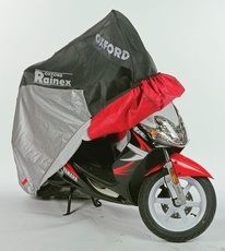 OXFORD - HUSA MOTO "RAINEX" S - NEGRU / ARGINTIU