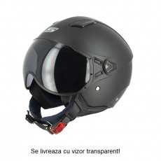 SIFAM - Casca Open-face S-LINE S779 - NEGRU MAT, S