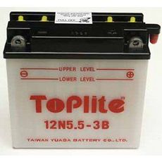 TOPLITE YUASA - 12N5,5-3B (CU INTR., NU INCL. ACID)