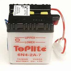 TOPLITE YUASA - 6N4-2A-7 (CU INTR., NU INCL. ACID)