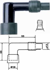 NGK - PIPA BACHELITA - LB05EZ