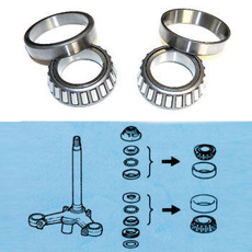 RULMENTI JUG (SET SUP. + INF.) - KTM MX SST901