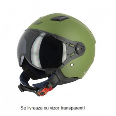 SIFAM - Casca Open-face S-LINE S779 - VERDE ARMY, S