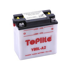 TOPLITE YUASA - YB9L-A2 (CU INTR., NU INCL. ACID)