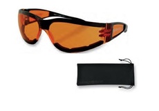 BOBSTER - OCHELARI MOTO SHIELD II BLACK/AMBER