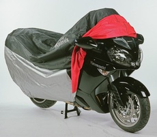 OXFORD - HUSA MOTO "RAINEX" L - NEGRU / ARGINTIU