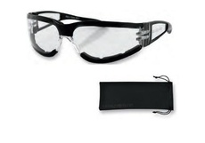 BOBSTER - OCHELARI MOTO SHIELD II BLACK/CLEAR