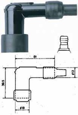 NGK - PIPA BACHELITA - LB01E