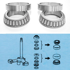 RULMENTI JUG (SET SUP. + INF.) - KAWASAKI SSK907