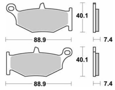 SBS - PLACUTE FRANA STREET EXCEL SINTER - 833LS