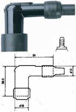 NGK - PIPA BACHELITA - LD05F
