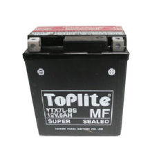TOPLITE YUASA - YTX7L-BS (FARA INTR., INCL. ACID)