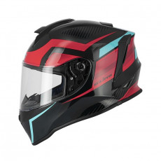 SIFAM - Casca copii full-face S-LINE S445 - NEGRU / ROSU, S