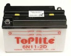TOPLITE YUASA - 6N11-2D (CU INTR., NU INCL. ACID)