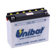 UNIBAT - CB16ALA2-SM (YB16AL-A2) (CU INTRETINERE, INCLUDE ACID)