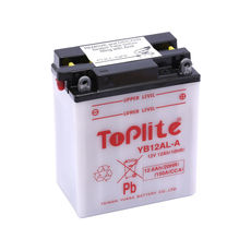 TOPLITE YUASA - YB12AL-A (CU INTR., NU INCL. ACID)