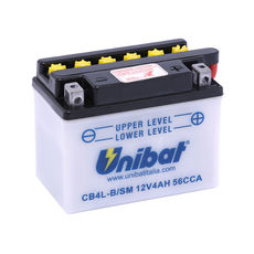 UNIBAT - CB4LB-SM (YB4L-B) (CU INTRETINERE, INCLUDE ACID)