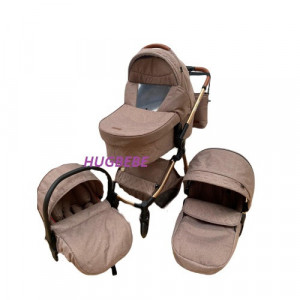Carucior 3in1, Trei Piese Separate, Landou Reversibil, T6, 0 - 36 luni, MARO