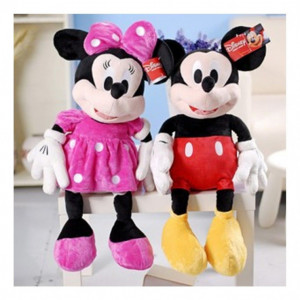 Set Mickey si Minnie Mouse Din Plus 74 Cm
