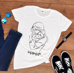 Tricou personalizat mama "My boy"