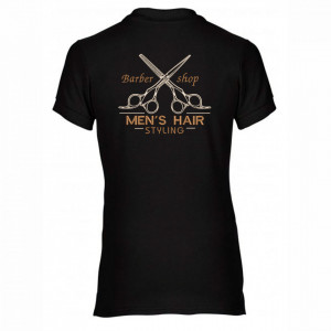 Tricou polo personalizat "Barber Shop"