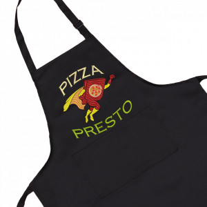 Sort personalizat brodat "Super Pizza"