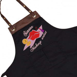 Sort personalizat brodat "Best makeup"