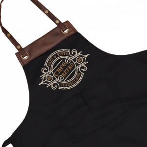 Sort personalizat brodat "Cafe retro"