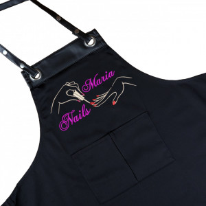 Sort personalizat brodat "Super nails"