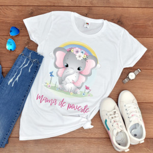 Tricou personalizat "Mama de poveste"