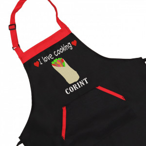 Sort personalizat brodat "Fast food"