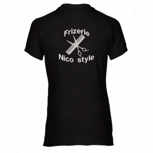 Tricou polo personalizat "Frizerie"