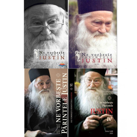Pachet: Ne vorbeste parintele Justin - 4 volume