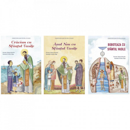 Pachet pentru copii: Craciun, Anul Nou si Boboteaza cu Sfantul Vasile