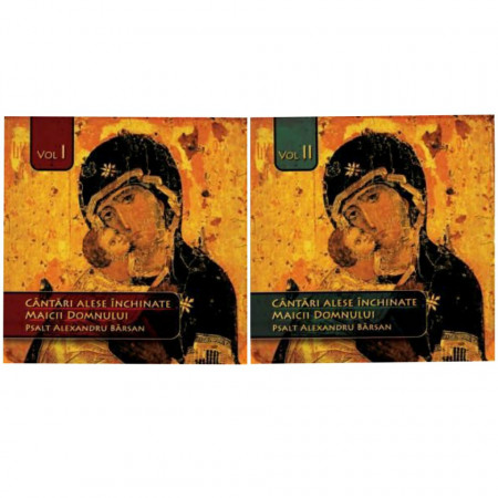 Pachet promotional 2 CD-uri - Cantari alese inchinate Maicii Domnului - Volumul 1 si 2