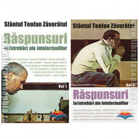 Pachet promotional - Raspunsuri la intrebari ale intelectualilor - Vol.1 si Vol.2