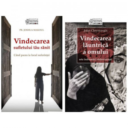 Pachet promotional: Vindecarea sufletului tau ranit. Cand pacea ia locul suferintei + Vindecarea launtrica a omului. Arta indrumarii duhovnicesti