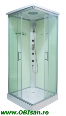 TWIST 2 Cabina cu sistem de hidromasaj cu montaj rapid QuickLine