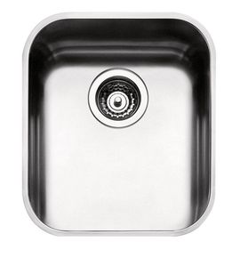 ARABESKA chiuveta inox cu montaj sub blat fara picurator finisaj satin