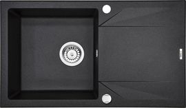 EVORA Chiuveta Granit GRANITE SINK GRAPHITE METALIC 780x440x180, 3,5"