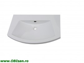 Lavoar 80 cm din marmura artificiala 80x52x15 cm pentru mobilier 40100, 40200, 40300, 40400