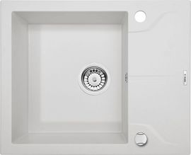 ANDANTE ALABASTER GRANITE SINK ONE BOWL WITH DRAINER WITH FITTING