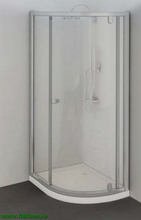 Cabina de dus semirotunda