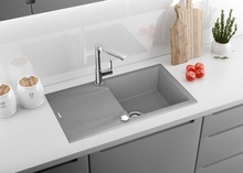 EVORA Chiuveta Granit GRANITE SINK GRAPHITE METALIC 780x440x180, 3,5"